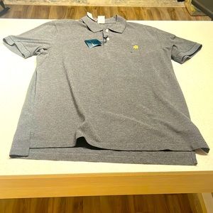 Men’s grey polo shirt